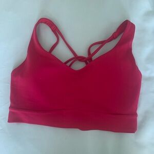 Athleta XS Vibrant Pink Solace Sports Bra